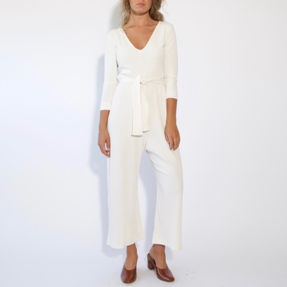 Hackwith Design House HDH Basics Long-Sleeve Reversible Jumpsuit - Picture 3 of 8